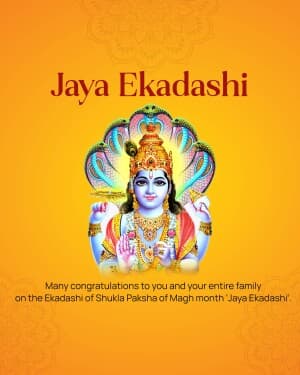 Jaya Ekadashi banner