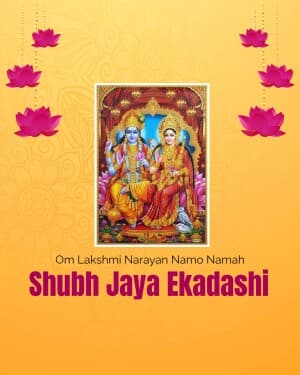 Jaya Ekadashi flyer