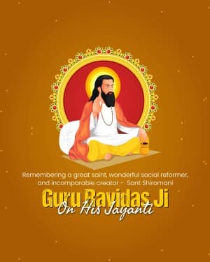 Guru Ravidas Jayanti flyer