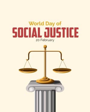 World Day of Social Justice illustration