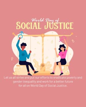 World Day of Social Justice video