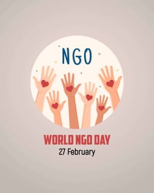 World NGO Day creative image