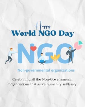 World NGO Day Instagram Post