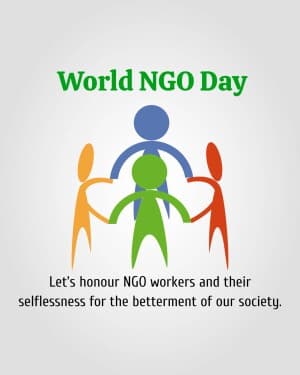 World NGO Day illustration