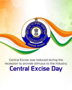 Central Excise Day post