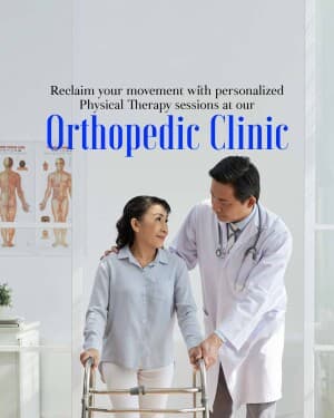 Orthopedic marketing post