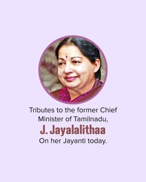 Jayaram Jayalalithaa Jayanti video