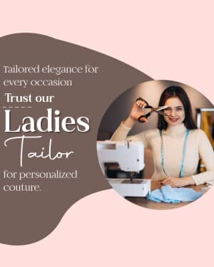 Ladies Boutique marketing poster