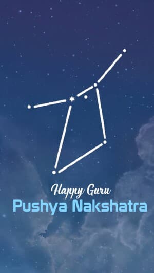 Guru Pushya Nakshatra insta story image