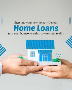 Home Loans promotional poster