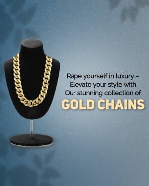 Gold Chain template