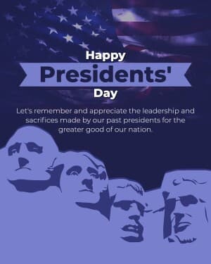 Presidents' Day graphic