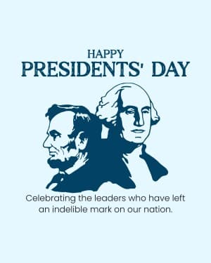 Presidents' Day illustration