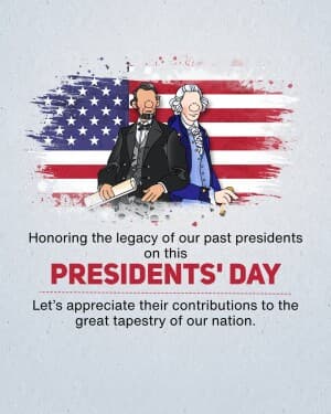 Presidents' Day banner