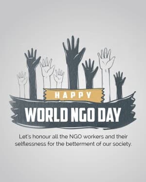 World NGO Day post