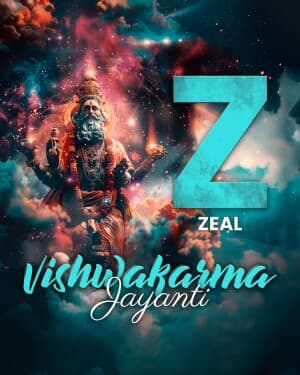 Vishwakarma Jayanti - Exclusive Alphabet post