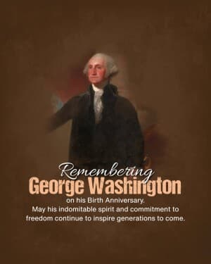 George Washington's Birthday image