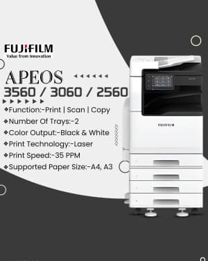 Printer business banner