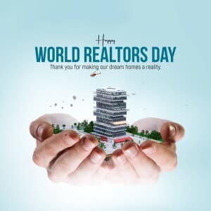 World Realtors Day marketing flyer