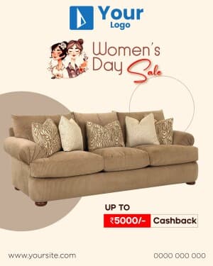 Women's Day Offers creative template