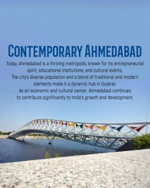 History of Ahmedabad graphic