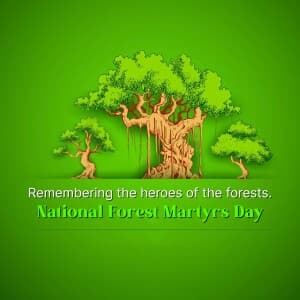 National Forest Martyrs Day post