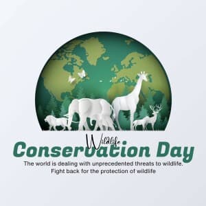 Wildlife Conservation Day post
