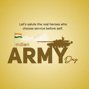 Indian Army Day post