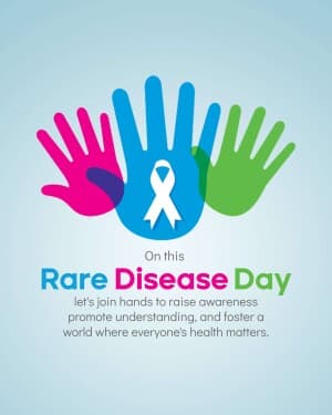 Rare Disease Day banner