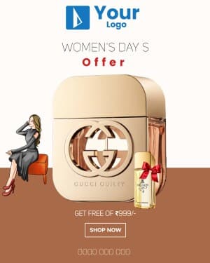 Women's Day Offers Instagram banner