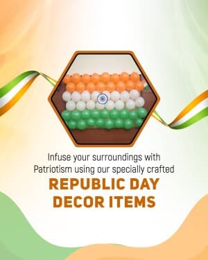 Decoration - Republic Day post