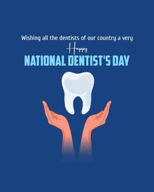 National Dentist's Day banner