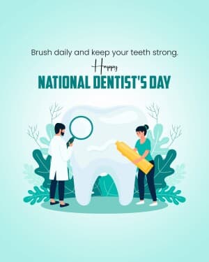 National Dentist's Day post
