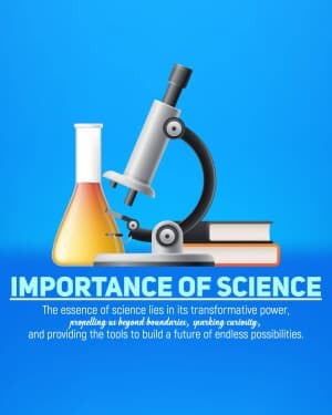 Importance - National Science Day graphic