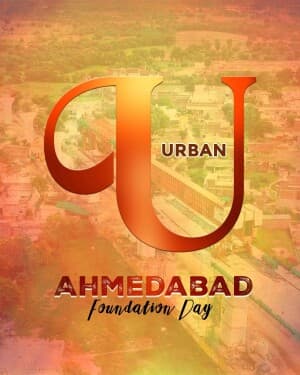 Exclusive Alphabet - Ahmedabad Foundation Day image