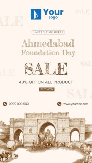 Ahmedabad Foundation Offers marketing poster