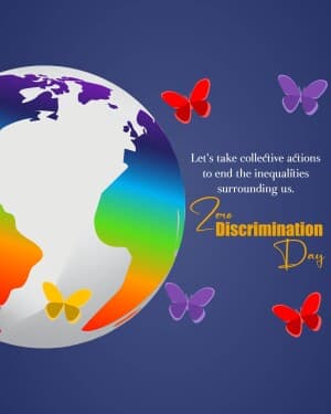 Zero Discrimination Day graphic