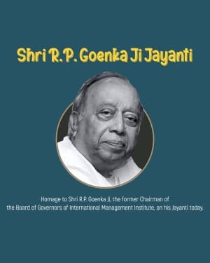 R.P Goyanka Jayanti video