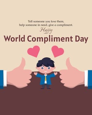 World Compliment Day illustration