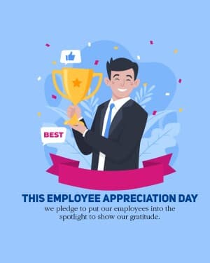 Employee appreciation day flyer