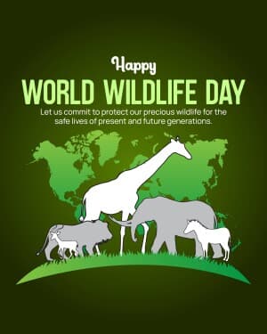 World Wildlife Day illustration