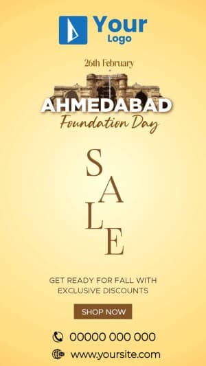 Ahmedabad Foundation Offers poster Maker