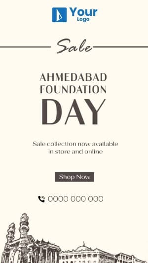 Ahmedabad Foundation Offers Instagram Post template