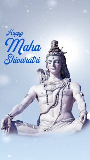 Maha Shivaratri Insta Story poster