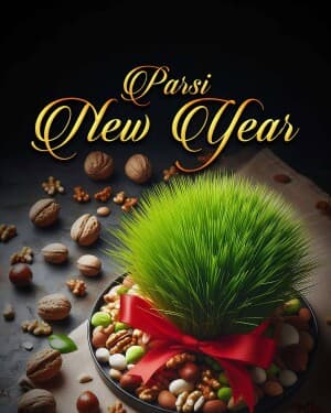 Exclusive Collection - Parsi New year poster Maker