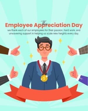 Employee appreciation day post