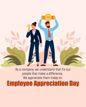 Employee appreciation day poster