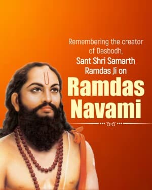 Ramdas Navami graphic