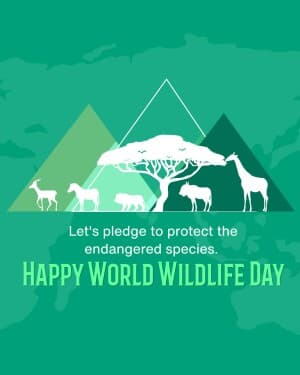 World Wildlife Day post