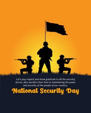 National Security Day image